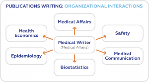 publications medical writing: organizational interaction