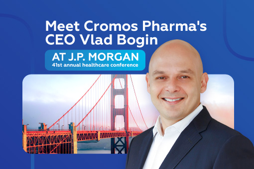 JP Morgan Healthcare Conference (January 9-12, 2023) in San Francisco, cromos pharma, CRO conference, clinical trial conference